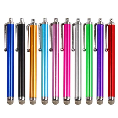 mophrati 20 Stück Stylus Stift für einfache und präzise Bedienung auf Allen Touchscreen Geräten Metall Tablet Stylus Stift Touchscreen Stift von mophrati
