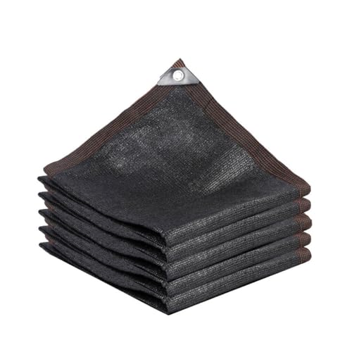 mophrati 4x5M Schwarzer Sonnenschutz Anti UV Pflanzennetz Gartensonnenschutz Pavillon Außennetz Netzabdeckung Terrasse Hinterhof Schwimmbad von mophrati