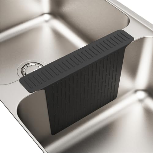 mophrati Küchenspüle Pad Anti Kollision und kratzfeste Spüle Partition in Zustand Silikon ist hitzebeständig und weich, Schwarz mophrati Küchenspüle Pad Anti Kollision und kratzfeste Spüle Partition in Zustand Silikon ist hitzebeständig und weich, Schwarz von mophrati