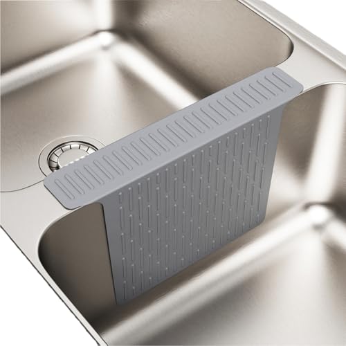 mophrati Küchenspüle Pad Anti Kollision und kratzfeste Spüle Partition in Zustand Silikon ist hitzebeständig und weich, grau mophrati Küchenspüle Pad Anti Kollision und kratzfeste Spüle Partition in Zustand Silikon ist hitzebeständig und weich, grau von mophrati