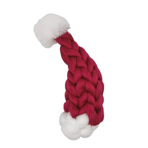 mophrati Weihnachtsmütze, stilvoller Stoff, vielseitig einsetzbar, ideales Weihnachtsgeschenk, Weihnachtsfeier, Flaschenverschluss Dekoration, Burgund mophrati Weihnachtsmütze, stilvoller Stoff, vielseitig einsetzbar, ideales Weihnachtsgeschenk, Weihnachtsfeier, Flaschenverschluss Dekoration, Burgund von mophrati