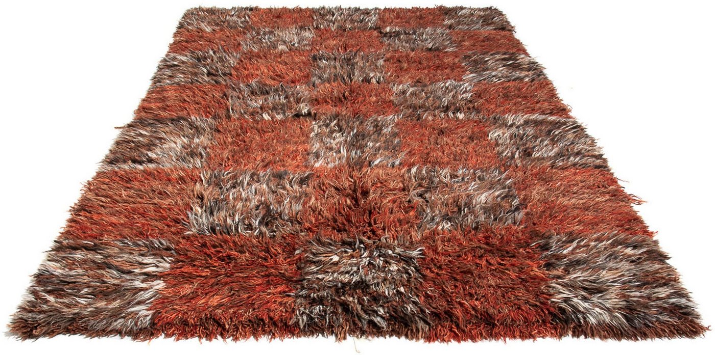 Hochflor-Teppich Hochflor - 255 x 173 cm - mehrfarbig, morgenland, rechteckig, Höhe: 25 mm, Wohnzimmer, Einzelstück von morgenland