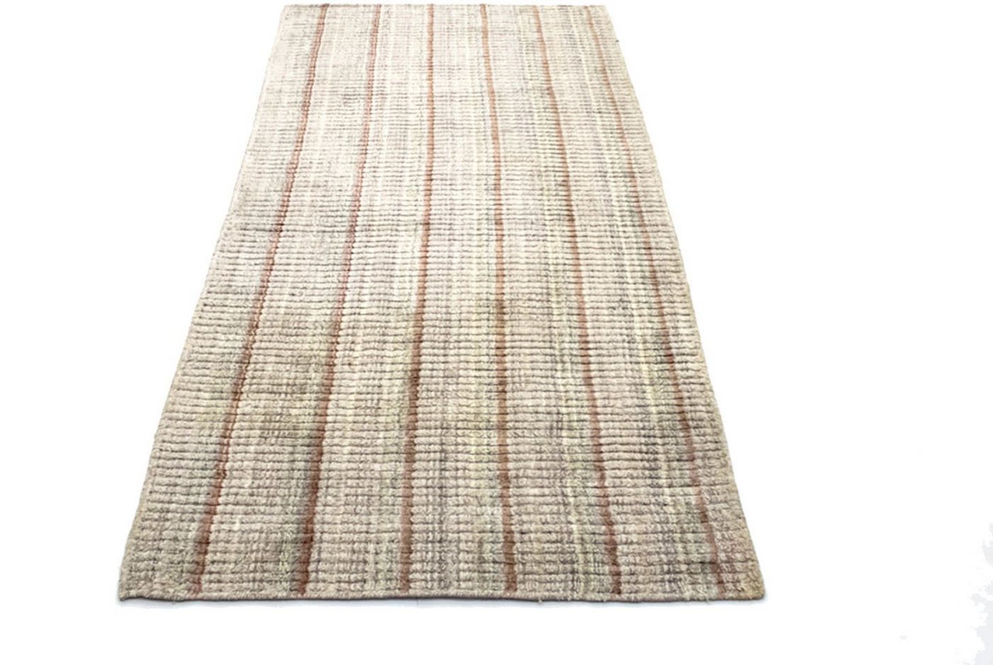 Läufer Loribaft Teppich handgewebt mehrfarbig, morgenland, rechteckig, Höhe: 12 mm, Viskose von morgenland