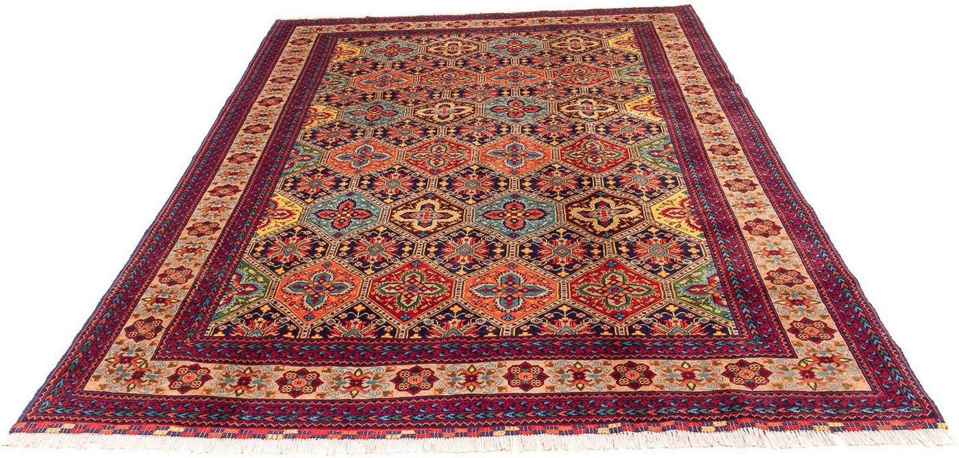 Orientteppich Afghan - 299 x 192 cm - mehrfarbig, morgenland, rechteckig, Höhe: 7 mm, Wohnzimmer, Einzelstück von morgenland