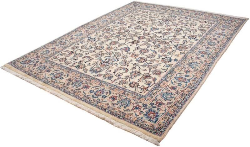 Orientteppich Perser - Classic - 254 x 196 cm - beige, morgenland, rechteckig, Höhe: 10 mm, Wohnzimmer, Handgeknüpft, Einzelstück mit Zertifikat von morgenland