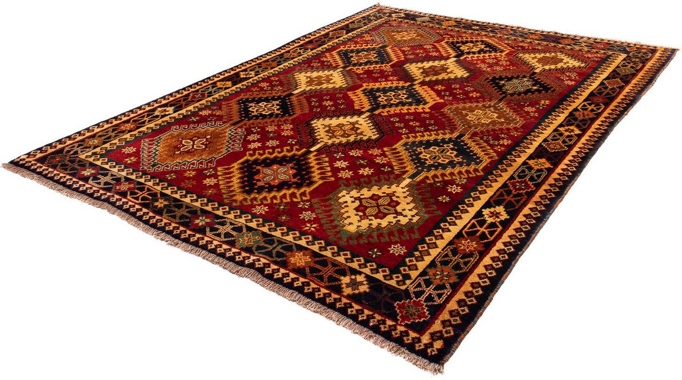 Orientteppich Perser - Nomadic - 280 x 202 cm - dunkelrot, morgenland, rechteckig, Höhe: 10 mm, Wohnzimmer, Handgeknüpft, Einzelstück mit Zertifikat von morgenland