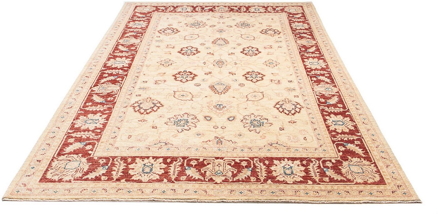 Orientteppich Ziegler - 236 x 170 cm - beige, morgenland, rechteckig, Höhe: 6 mm, Wohnzimmer, Handgeknüpft, Einzelstück mit Zertifikat von morgenland