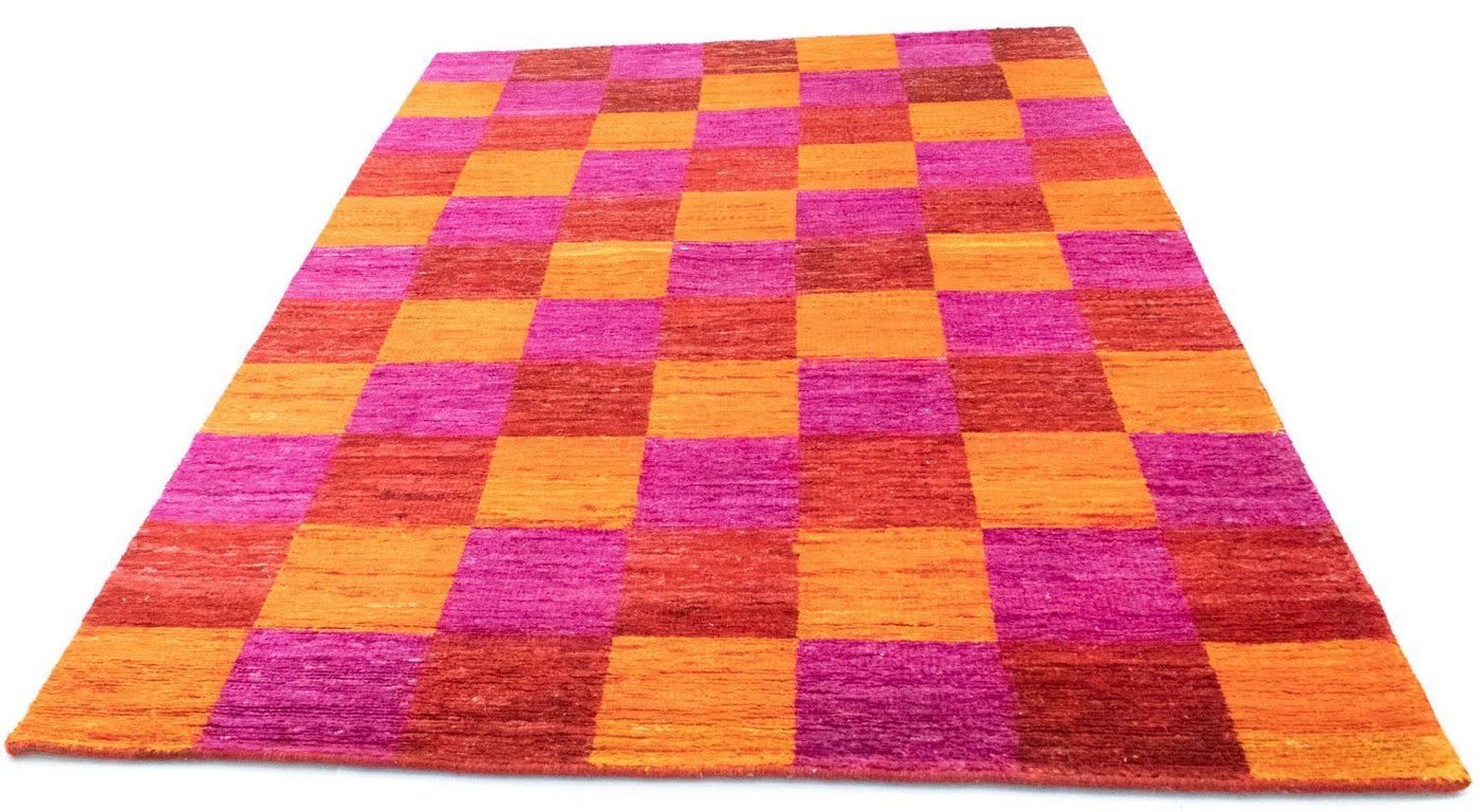 Teppich Designer Teppich handgeknüpft mehrfarbig, morgenland, rechteckig, Höhe: 18 mm, Viskose von morgenland