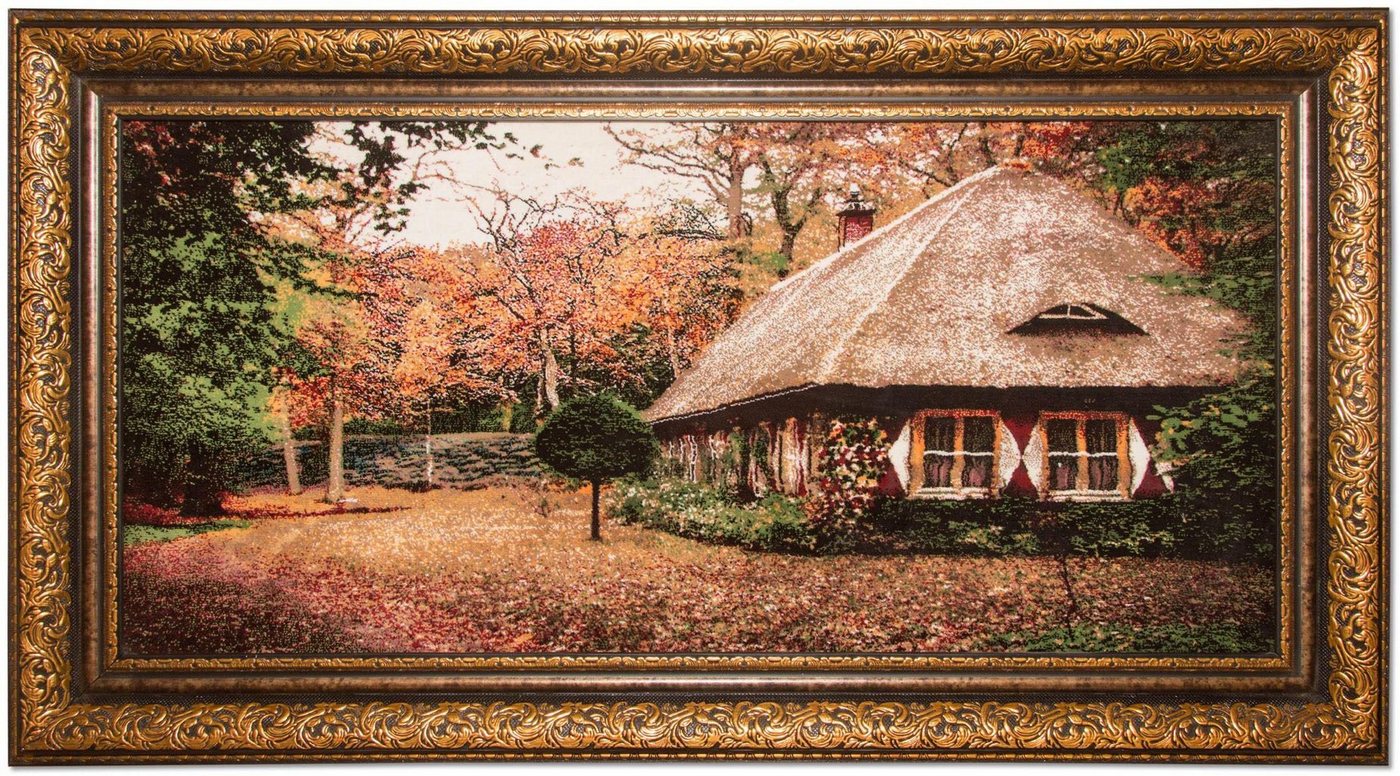 Wandteppich Bild-Teppich Figurativ 104 x 65 cm, morgenland, rechteckig, Höhe: 6 mm, besonders weich durch Microfaser von morgenland