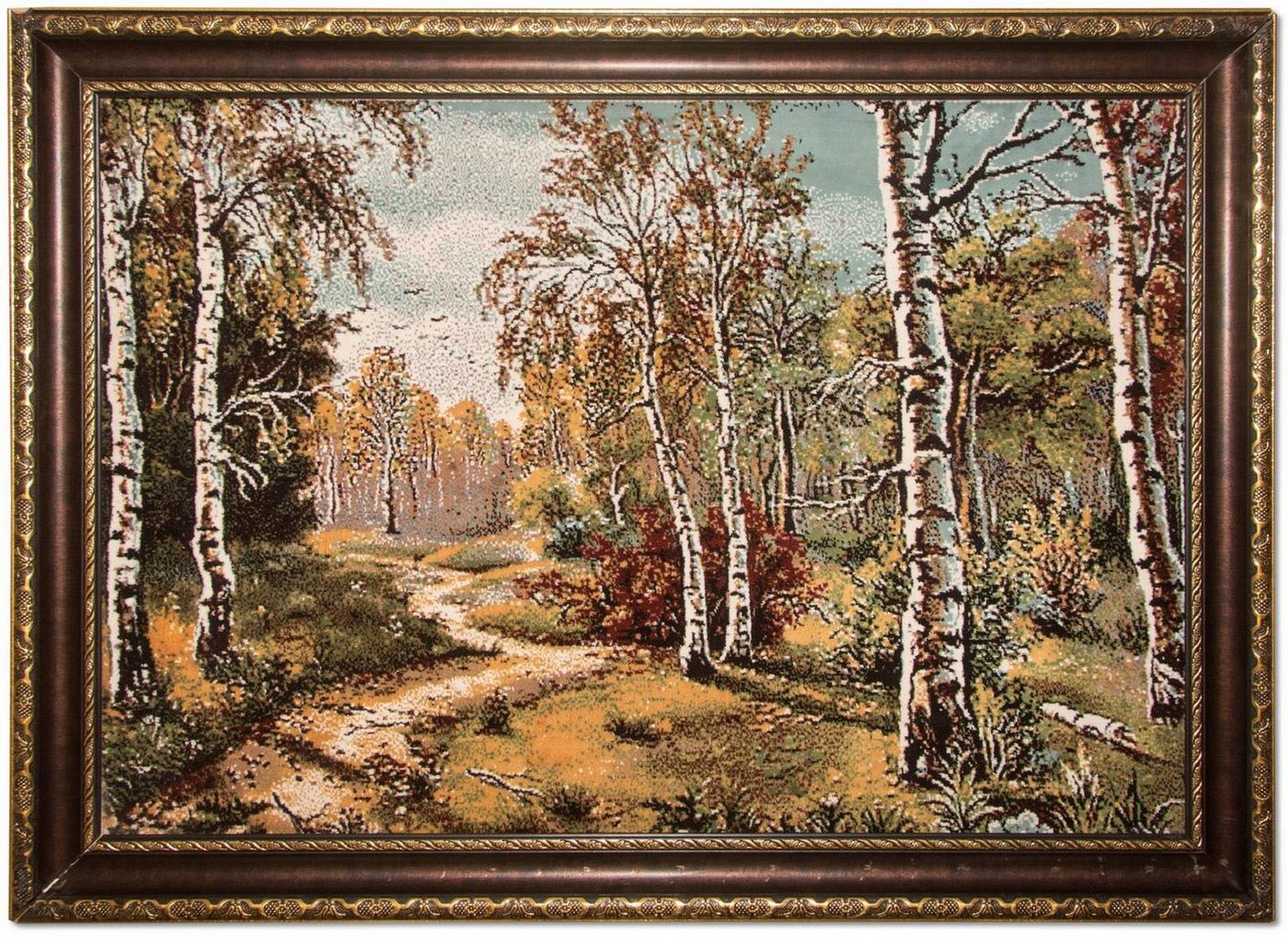 Wandteppich Bild-Teppich Figurativ 110 x 82 cm, morgenland, rechteckig, Höhe: 6 mm, besonders weich durch Microfaser von morgenland