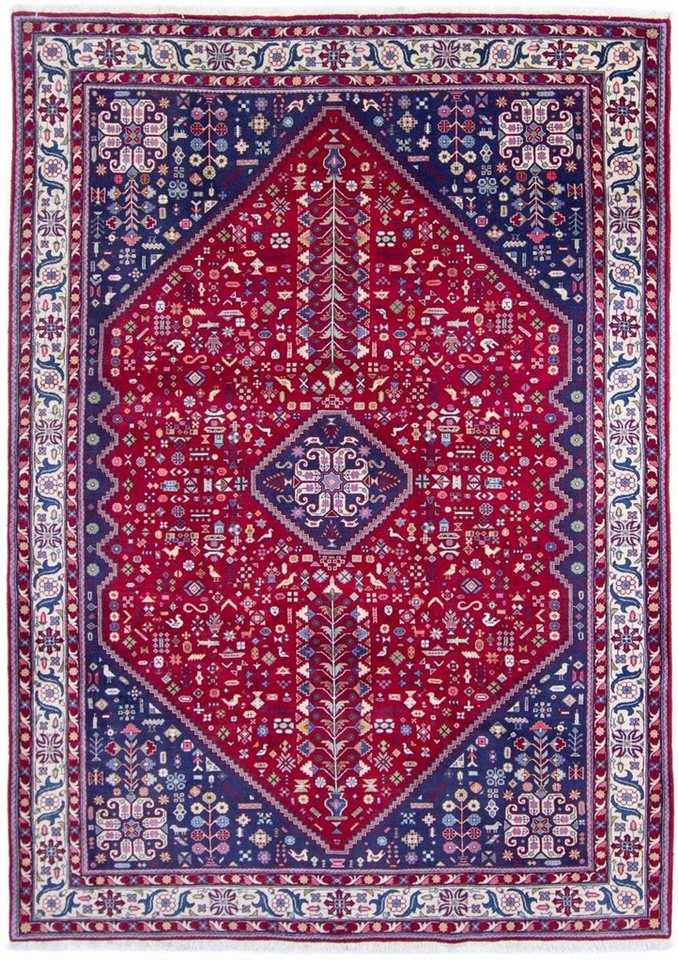 Wollteppich Abadeh Medaillon Rosso 303 x 208 cm, morgenland, rechteckig, Höhe: 10 mm, Unikat mit Zertifikat von morgenland