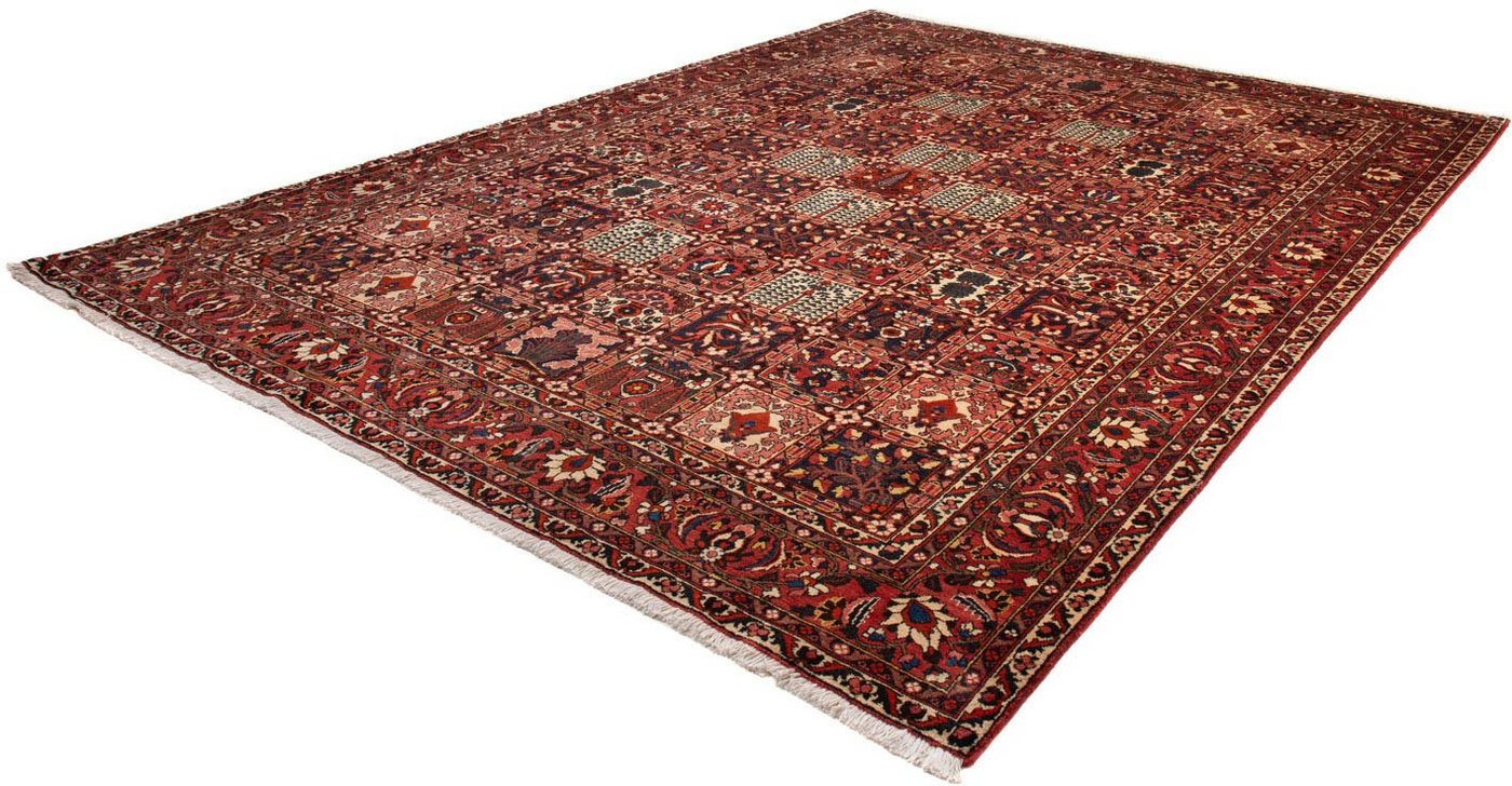 Wollteppich Bachtiar Medaillon Rosso scuro 360 x 268 cm, morgenland, rechteckig, Höhe: 10 mm, Unikat mit Zertifikat von morgenland