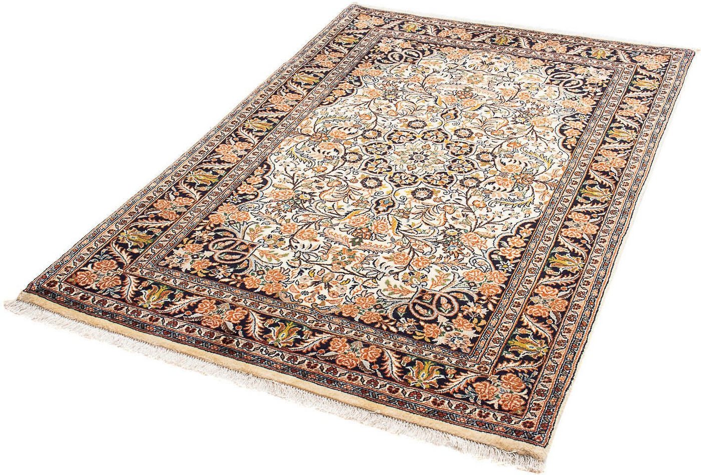 Wollteppich Bidjar Medaillon 153 x 108 cm, morgenland, rechteckig, Höhe: 15 mm, Unikat mit Zertifikat von morgenland