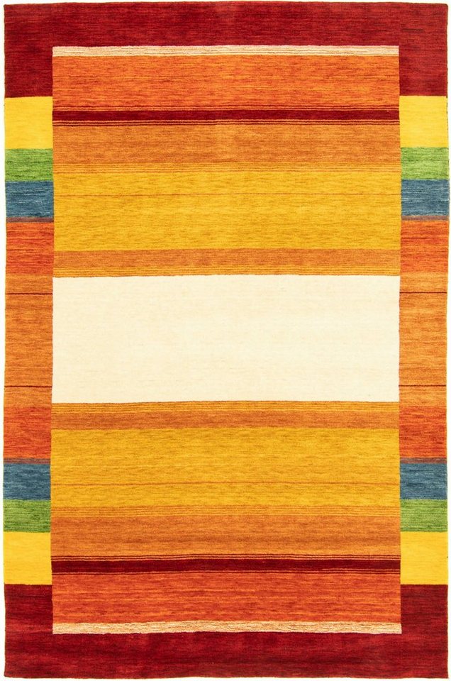 Wollteppich Bordüre Multicolore 300 x 200 cm, morgenland, rechteckig, Höhe: 15 mm, Sehr weicher Flor von morgenland