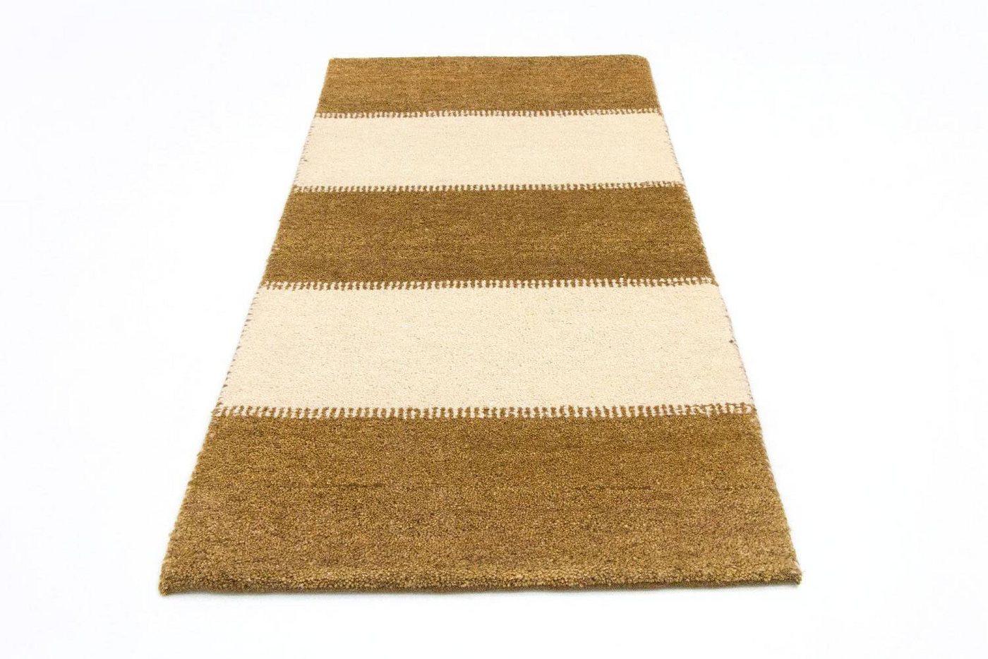 Wollteppich Gabbeh Teppich handgeknüpft mehrfarbig, morgenland, rechteckig, Höhe: 18 mm, handgeknüpft von morgenland