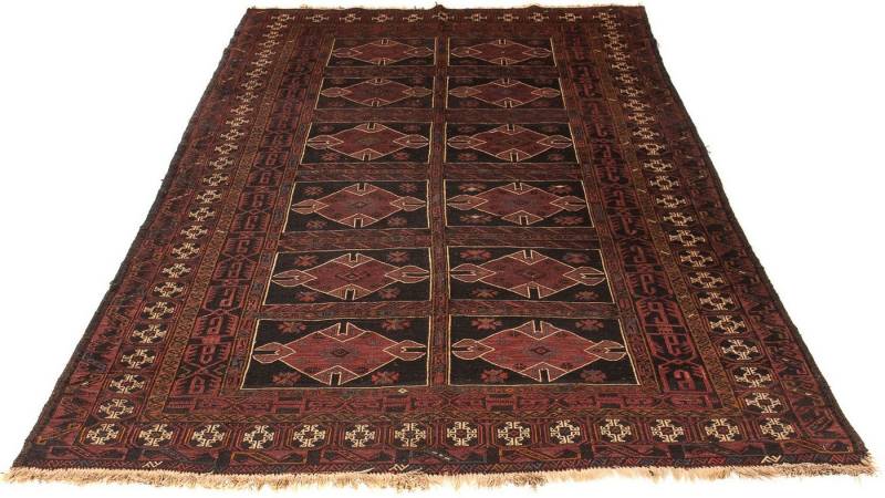 Wollteppich Kelim - Oriental - 273 x 153 cm - braun, morgenland, rechteckig, Höhe: 4 mm, Wohnzimmer, Handgeknüpft, Einzelstück mit Zertifikat von morgenland