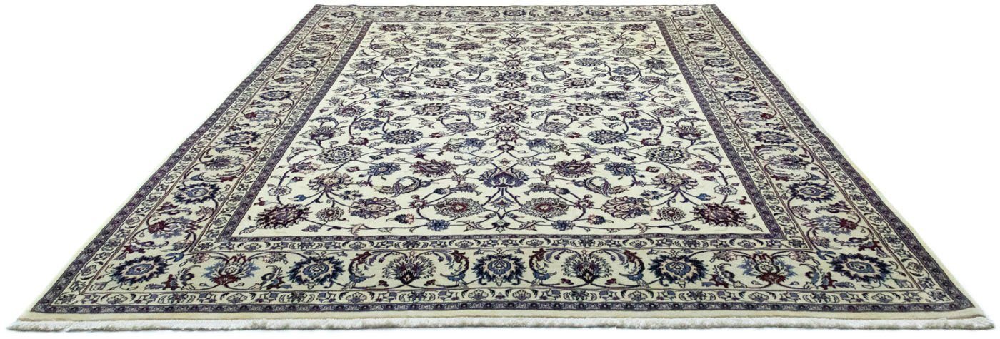 Wollteppich Maschad Durchgemustert Beige 350 x 252 cm, morgenland, rechteckig, Höhe: 10 mm, Unikat mit Zertifikat von morgenland