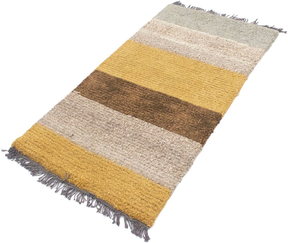 Wollteppich Nepal Teppich handgeknüpft mehrfarbig, morgenland, rechteckig, Höhe: 18 mm, handgeknüpft von morgenland