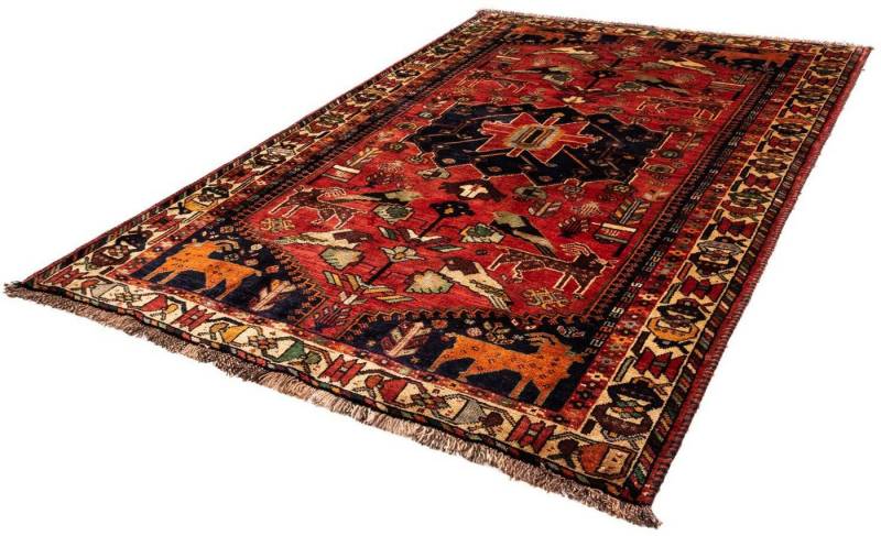 Wollteppich Shiraz Medaillon 250 x 160 cm, morgenland, rechteckig, Höhe: 1 mm, Unikat mit Zertifikat von morgenland