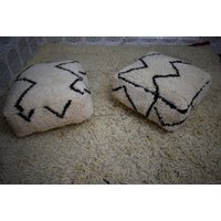 Wunderschöner Beni Ourain Pouf von moroccansoul