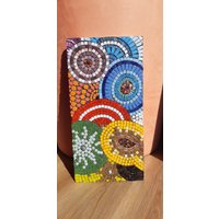 Mosaik Wandkunst, Kunstwerk, Wanddekoration, Abstrakte Kunst, Bild, Künstler, Geometrisch, Bunt, Wandbehang, Geschenk Für Ihn, Sie, Ihn Original von mosaicbyNatalija