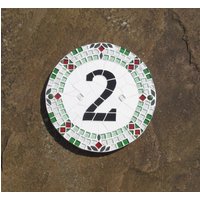 Hausnummer Mosaik Wetterfest Bordsteinappeal Hausnummer Mosaik Wetterfest Bordsteinappeal von mosaicsbyhippo