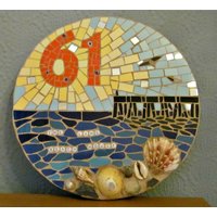 Mosaik Hausnummer, Gemacht, Um Mit Vielzahl Von Größen, Farben Und Designs Erhältlich Mosaik Hausnummer, Gemacht, Um Mit Vielzahl Von Größen, Farben Und Designs Erhältlich von mosaicsbyhippo