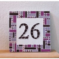 Mosaik Hausnummer, Gemacht, Um Mit Vielzahl Von Größen, Farben Und Designs Erhältlich Mosaik Hausnummer, Gemacht, Um Mit Vielzahl Von Größen, Farben Und Designs Erhältlich von mosaicsbyhippo