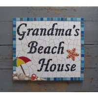 Mosaik Hausschild, Namensplakette; Verschiedene Größen Und Designs Erhältlich Für Zu Hause Oder Im Büro Mosaik Hausschild, Namensplakette; Verschiedene Größen Und Designs Erhältlich Für Zu Hause Oder Im Büro von mosaicsbyhippo