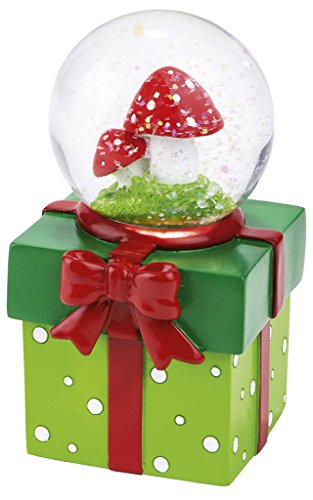 Moses Glück Geschenkdose Schneekugel, Glas, Mehrfarbig, 8.5 x 5.5 x 4.7 cm von moses