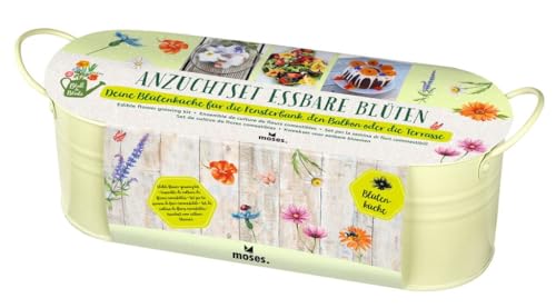 moses 87177 Blatt Anzuchtset Essbare Blüten in der Zinkwanne, Bunte Saatmischung moses 87177 Blatt Anzuchtset Essbare Blüten in der Zinkwanne, Bunte Saatmischung von moses