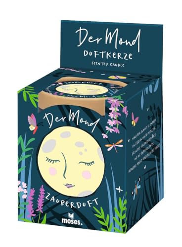 moses. Basically it´s magic Duftkerzen Zauberduft Mond, hochwertige Kerze aus 100% Rapswachs, Vegan mit natürlichen ätherischen Ölen, Duftnoten von Ylang Ylang, Jasmin & Sandelholz moses. Basically it´s magic Duftkerzen Zauberduft Mond, hochwertige Kerze aus 100% Rapswachs, Vegan mit natürlichen ätherischen Ölen, Duftnoten von Ylang Ylang, Jasmin & Sandelholz von moses