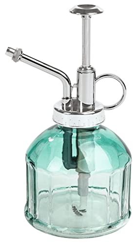 moses. Blatt & Blüte Sprühflasche – 225ml Glasflasche mit Farbverlauf, Kunststoff-Sprühkopf in Silber,Blumenzerstäuber zur Pflanzenbewässerung, Sprühregen,Vintage Gießkanne für Zimmerpflanzen moses. Blatt & Blüte Sprühflasche – 225ml Glasflasche mit Farbverlauf, Kunststoff-Sprühkopf in Silber,Blumenzerstäuber zur Pflanzenbewässerung, Sprühregen,Vintage Gießkanne für Zimmerpflanzen von moses