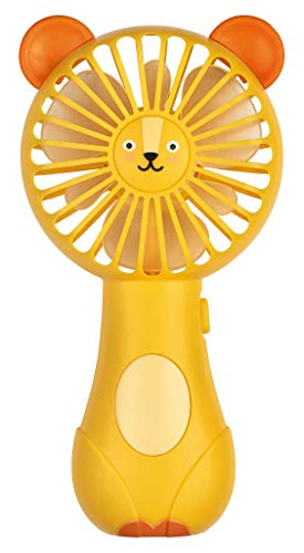 moses. Lustiger Tier-Ventilator Löwe in gelb-orange, Kinder Hand-Ventilator in Löwenform, Ideal für unterwegs, Batteriebetrieben moses. Lustiger Tier-Ventilator Löwe in gelb-orange, Kinder Hand-Ventilator in Löwenform, Ideal für unterwegs, Batteriebetrieben von moses