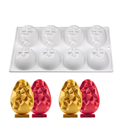 Mostsom Silikon-Eierformen für Schokolade – Oster-Party, Schokolade, Fondant, Süßigkeiten, Gelee, Kuppel, Mousse, Kuchendekoration Mostsom Silikon-Eierformen für Schokolade – Oster-Party, Schokolade, Fondant, Süßigkeiten, Gelee, Kuppel, Mousse, Kuchendekoration von mostsom