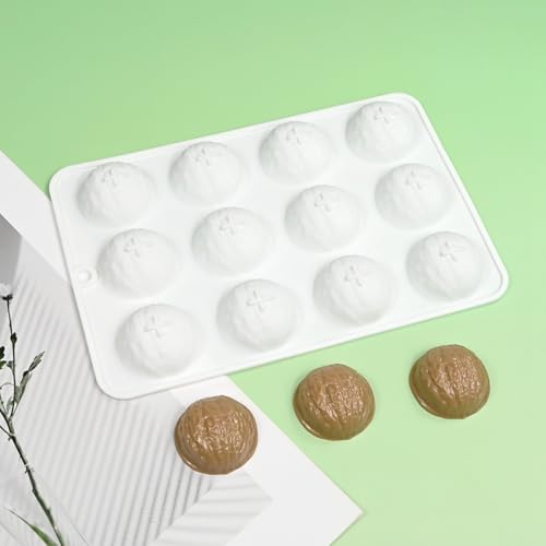 mostsom Silikonform Mousseform runde Form Mousseform Silikon Kuchenform Backwerkzeug Dessert Backgeschirr (B_ Walnuss) von mostsom