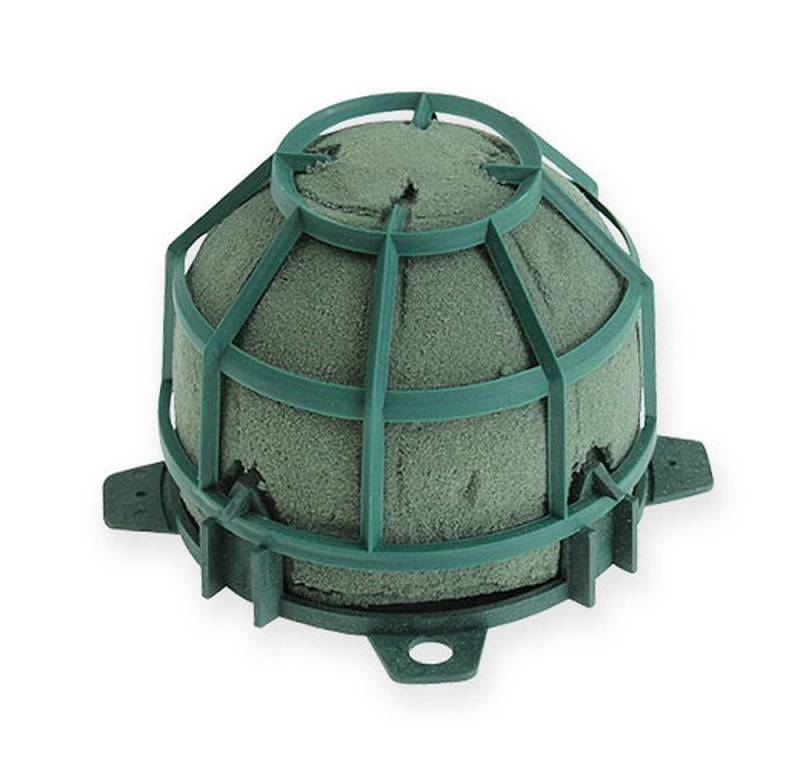 mosy Bastelkranz Steckschaum Iglu 6,6cm 6St - DIY Deko Gesteckhalterung für künstliche mosy Bastelkranz Steckschaum Iglu 6,6cm 6St - DIY Deko Gesteckhalterung für künstliche von mosy