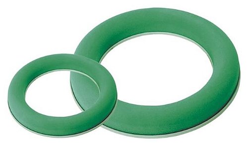 mosy Steckschaum -Kranz 30 cm, 2 Stück, m. Plastikunterl., Steckmasse, Ring, frische Blumen-Gestecke, Frischblumen, Tisch-Deko von mosy