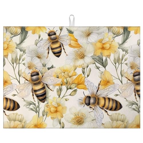 Abtropfmatte für Küchentheke, saugfähig, wendbar, 45,7 x 61 cm Abtropfmatte für Küchentheke, saugfähig, wendbar, 45,7 x 61 cm von mountanlly