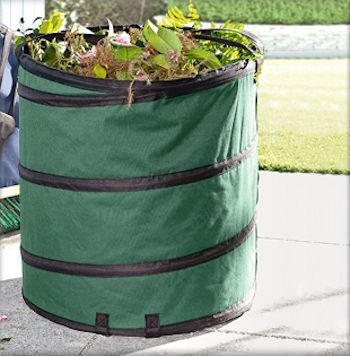 move Garten-Abfallsack Gartenabfallsack Premium Polyester Oxford 600D Qualität Laubsack Pop-Up Ø 47cm = 85 l selbststehend von move