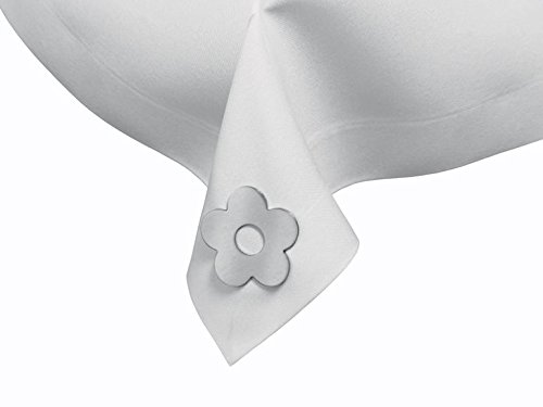 Tischtuchhalter - Tischtuchbeschwerer mit Magnet - 4 Stück aus hochwertigem Edelstahl von move
