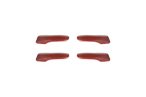 Auto-Innenraum-Türgriff /Passend for Dodge Charger/ for Chrysler 300C 2011+ Autotürgriff-Dekorationsabdeckung Zieraufkleber Aufkleber Zubehör Carbonfaser-Look Autotürgriff Auto vorne Links(Red Carbon Auto-Innenraum-Türgriff /Passend for Dodge Charger/ for Chrysler 300C 2011+ Autotürgriff-Dekorationsabdeckung Zieraufkleber Aufkleber Zubehör Carbonfaser-Look Autotürgriff Auto vorne Links(Red Carbon von mraznlbm