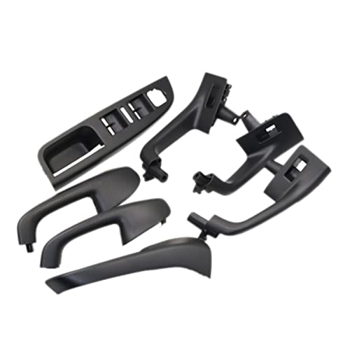 Auto-Innenraum-Türgriff 7-teiliges schwarzes Innengriff-Türgriff-Fensterheberschalter-Blendenabdeckung / Passend for Golf 5 GTi-MK5 Jetta Innenarmlehne 1K0 868 040B Autotürgriff Auto vorne Links Auto-Innenraum-Türgriff 7-teiliges schwarzes Innengriff-Türgriff-Fensterheberschalter-Blendenabdeckung / Passend for Golf 5 GTi-MK5 Jetta Innenarmlehne 1K0 868 040B Autotürgriff Auto vorne Links von mraznlbm