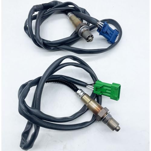 Bremsbelagverschleißsensor 0258006029 0258006026 9636148880 1628HV Lambda O2 Sauerstoffsensor/Fit for CITROEN PEUGEOT 206 301 307 308 406 607 807 1,6 VTi 1,8 2,0 Bremsbelagdickensensor(Set of 2) von mraznlbm