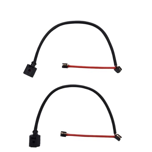 Bremsbelagverschleißsensor 2Pcs Vorderradbremsbelagverschleißsensor 7L0907637 /Fit for Audi Q7 Porsche VW Touareg Kabel Gute Verschleißfestigkeit Bremsbelagdickensensor Bremsbelagverschleißsensor 2Pcs Vorderradbremsbelagverschleißsensor 7L0907637 /Fit for Audi Q7 Porsche VW Touareg Kabel Gute Verschleißfestigkeit Bremsbelagdickensensor von mraznlbm