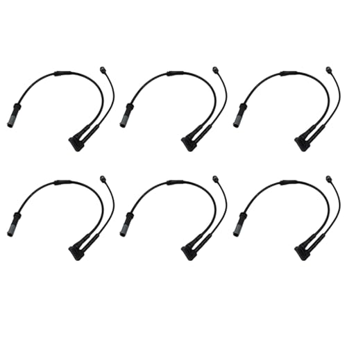 Bremsbelagverschleißsensor 6X Vorderradbremsbelagverschleißsensor 34356865611 Ersatz/Fit for Mini Cooper F55 F56 2014-2017 Bremsbelagdickensensor von mraznlbm