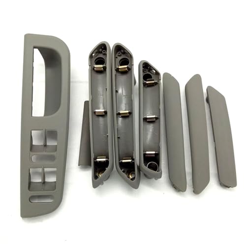 mraznlbm Auto-Innenraum-Türgriff 5 stücke Vorne Hinten Links Rechts Tür Grau Pull Haltegriff/Fit for VW Passat B5 3B186717E 3B4867179B 3B0867180A 3B4867180B 3B4867372 Autotürgriff Auto vorne Links von mraznlbm