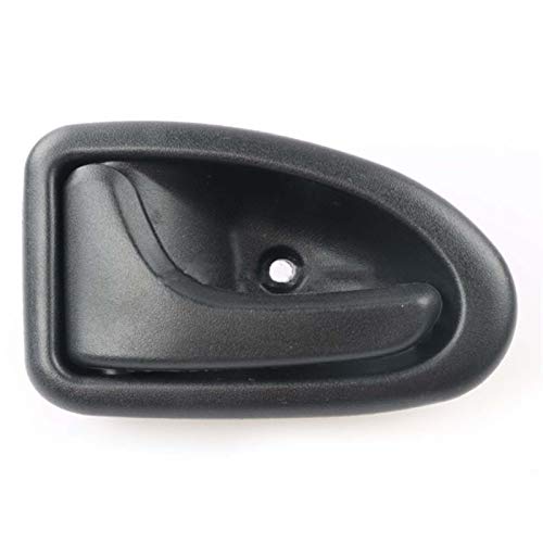 mraznlbm Auto-Innenraum-Türgriff Schwarzer Autoknopf for innere Türgriffe links/rechts, passend for Renault TRAFIC Clio 1999-up Scenic Megane Autotürgriff Auto vorne Links(Front Left 1pc) von mraznlbm