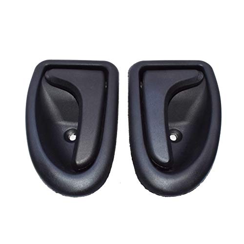 mraznlbm Auto-Innenraum-Türgriff Schwarzer Innentürgriff links/rechts/Passend for Renault Clio 1999 / Passend for Megane ab 98–02 / Passend for Scenic 99–05 Autotürgriff Auto vorne Links(Pair) von mraznlbm