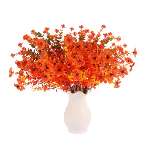 msymsyu Kunstblumen 7 Bündel Herbstdeko Blumenstrauß 36cm Kunstblumenstrauß Künstlich Herbstblumen für die Dekoration von Wohnräumen Büros und Hochzeiten msymsyu Kunstblumen 7 Bündel Herbstdeko Blumenstrauß 36cm Kunstblumenstrauß Künstlich Herbstblumen für die Dekoration von Wohnräumen Büros und Hochzeiten von msymsyu